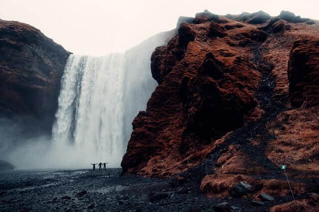 Waterfall in Nature