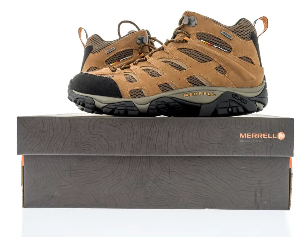 Pair of Waterproof Merrell Hiking Boots